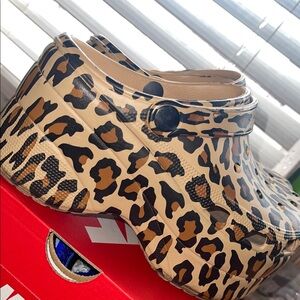 Cape Robbin Leopard Print Mules